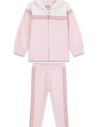 GUESS KIDS Спортен екип с лого Бледо розово