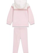GUESS KIDS Спортен екип с лого Бледо розово