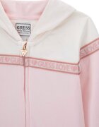 GUESS KIDS Спортен екип с лого Бледо розово