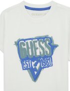 GUESS KIDS Тениска и бермуди Кралско Синьо/Мръснобял