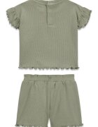 GUESS KIDS Тениска и къс панталон Бледозелен