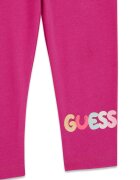GUESS KIDS Тениска и клин Бял/Фуксия