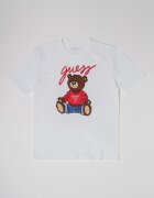 GUESS KIDS Тениска с графика Бял/Тъмночервен