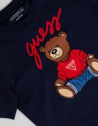 GUESS KIDS Тениска с графика Червен/Кафяв/Тъмносин
