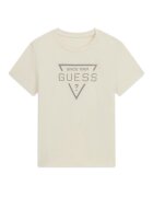 GUESS KIDS Тениска с лого Тъмнобежово