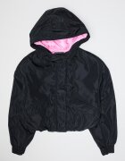 GUESS KIDS Яке с качулка Черен