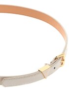 GUESS Колан Giully от еко кожа Мръснобял