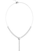 GUESS Колие от неръждаема стомана Aurora Tennis с кристали