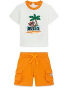 GUESS Комплект оранжев от памук Оранжев