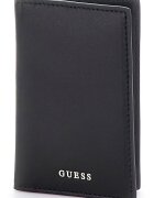GUESS Кожен калъф за карти с лого