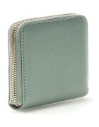 GUESS Малък портфейл от еко кожа Serenova Персийско зелено