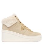 GUESS Маратонки с платформа FLFRFR SUE12 - бежови