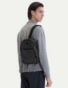 GUESS Мъжка раница - екологична кожа - черна - One Size INTL
