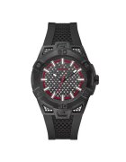 GUESS Мъжки часовник GW0712G1 черен силикон 44 мм