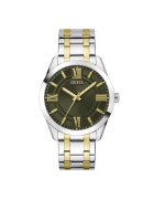 GUESS Мъжки часовник модел GW0893G1 - 44 мм - корпус от стомана - стоманена каишка - металик сив - водоустойчив 5 ATM