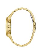 GUESS Мъжки часовник модел GW0917G2 корпус 44мм стоманена каишка златен цвят кварцов механизъм водоустойчивост 5 ATM