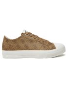 GUESS Мъжки кецове кафяви - екологична кожа