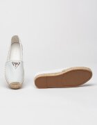 GUESS Мокасини от еко кожа с лого Мръснобял