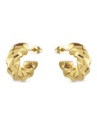 GUESS Обеци от неръждаема стомана с релеф