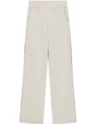 GUESS Панталон с модал с текст встрани - Слонова кост