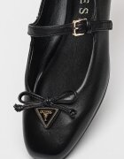 GUESS Пантофки Mary Jane от еко кожа Златист/Черен