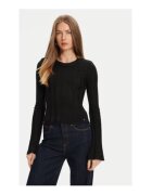 GUESS Плетен пуловер regular fit с обло деколте