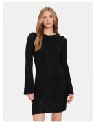GUESS Плетена рокля - 80% вискоза - черна