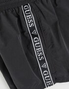 GUESS Плувни шорти с лого Черен