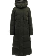 GUESS Подплатено дълго зимно яке с качулка