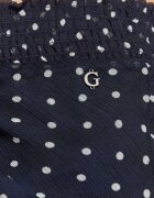 GUESS Пола от шифон с волани в долната част Тъмносин