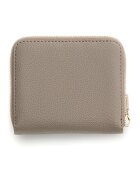 GUESS Портфейл Laurel II от еко кожа с цип Светло кафяво