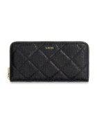 GUESS Портфейл от еко кожа Libby с монограми