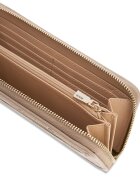 GUESS Портмоне Anise от еко кожа с каишка за китката Тъмнокафяв/Светлокафяв