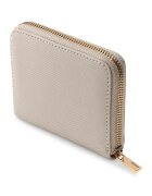 GUESS Портмоне Laurel от еко кожа с цип Светло кафяво