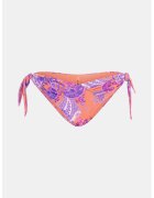 GUESS Printed Side-Tie Bathing Panties - Оранжев/Лилав