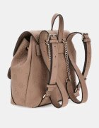 GUESS Раница Cresidia II от еко кожа с монограм Камел