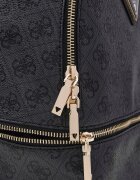 GUESS Раница Follie от еко кожа с регулируеми презрамки Черен