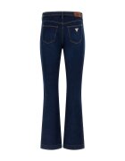 GUESS Разкроени дънки с ръб Тъмносин