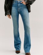 GUESS Разкроени дънки Тъмносин