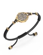 GUESS Регулируема гривна Златист/Черен