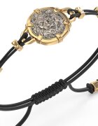 GUESS Регулируема гривна Златист/Черен