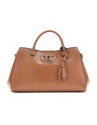 GUESS Релефна чанта за рамо от еко кожа
