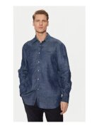 GUESS Риза от лиосел с класическа яка