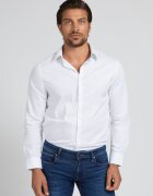 GUESS Риза по тялото Бял