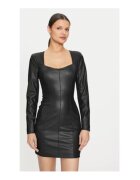 GUESS Рокля от екологична кожа