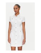 GUESS Рокля-риза с къс ръкав