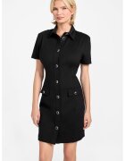 GUESS Рокля с копчета и къси ръкави
