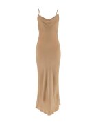 GUESS Рокля с лиосел с шал-яка Камел