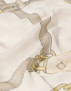 GUESS Шал Emilie от модал с лого Светло кафяво