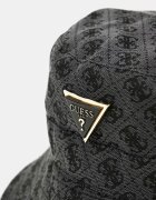 GUESS Шапка с монограм Златист/Черен/Tъмносив